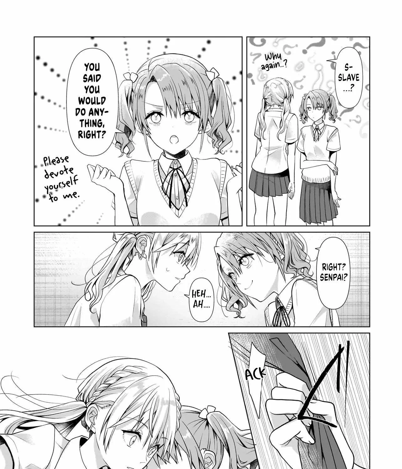 Yuri No Hajimari Ha Dorei Kara Chapter 6.2 page 34 - 