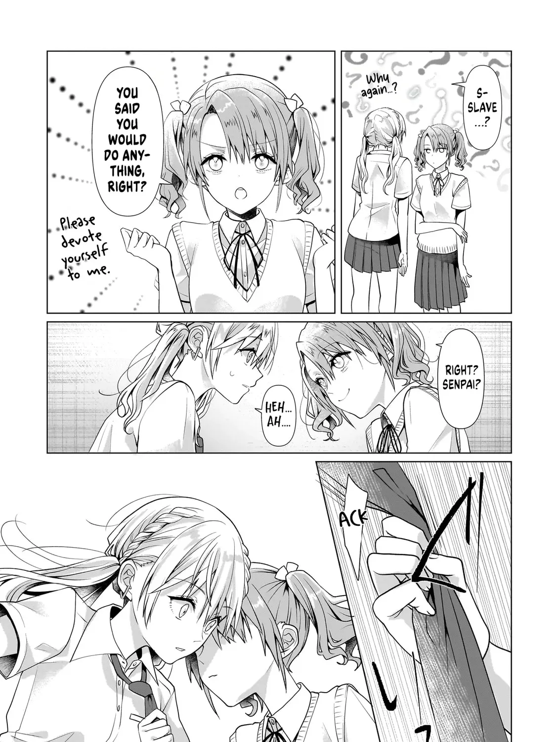 Yuri No Hajimari wa Dorei Kara Chapter 6.2 page 33 - 
