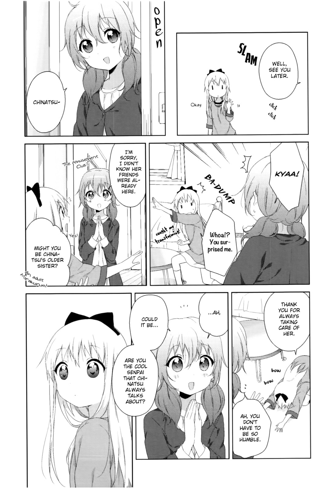 Yuru Yuri Chapter 0.2 page 4 - 