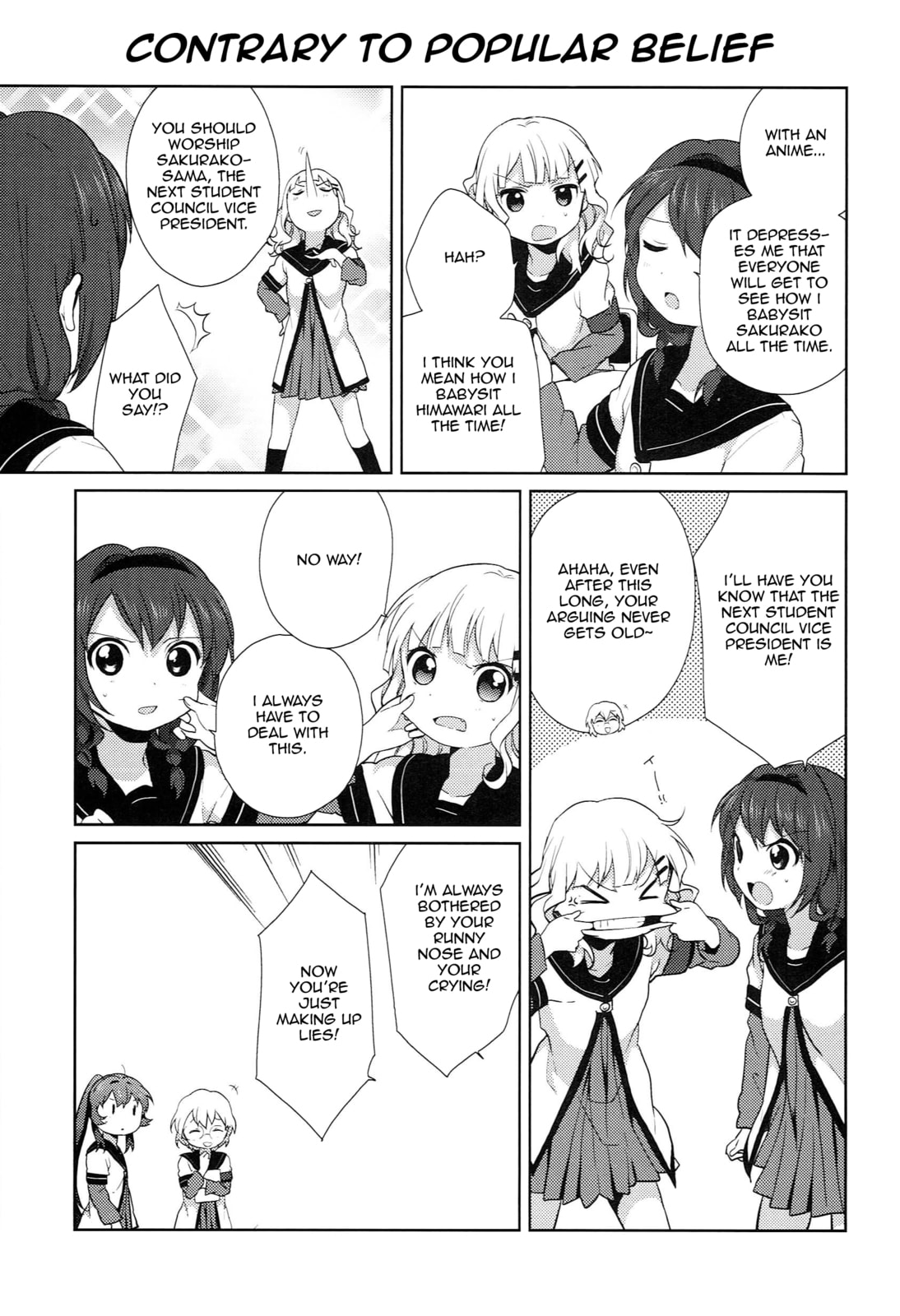 Yuru Yuri Chapter 0.9 page 7 - 