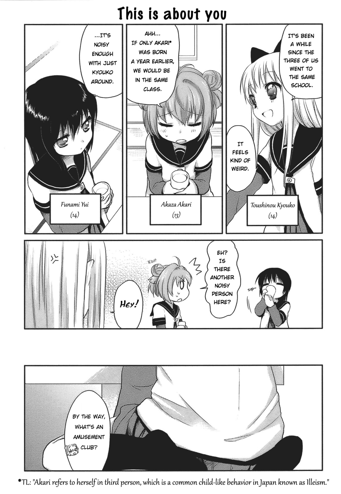 Yuru Yuri Chapter 1.1 page 8 - 