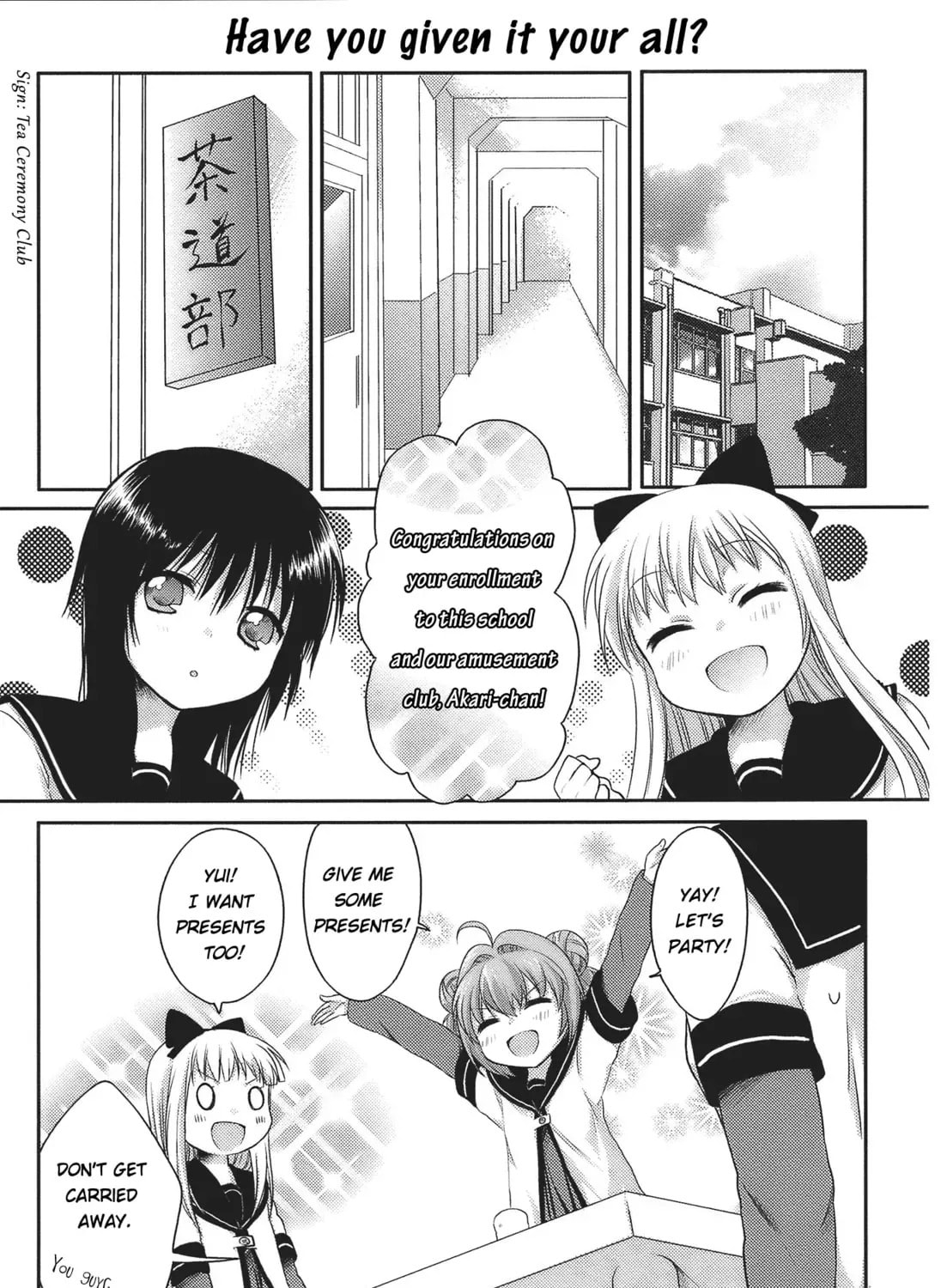 Yuru Yuri Chapter 1.2 page 11 - 