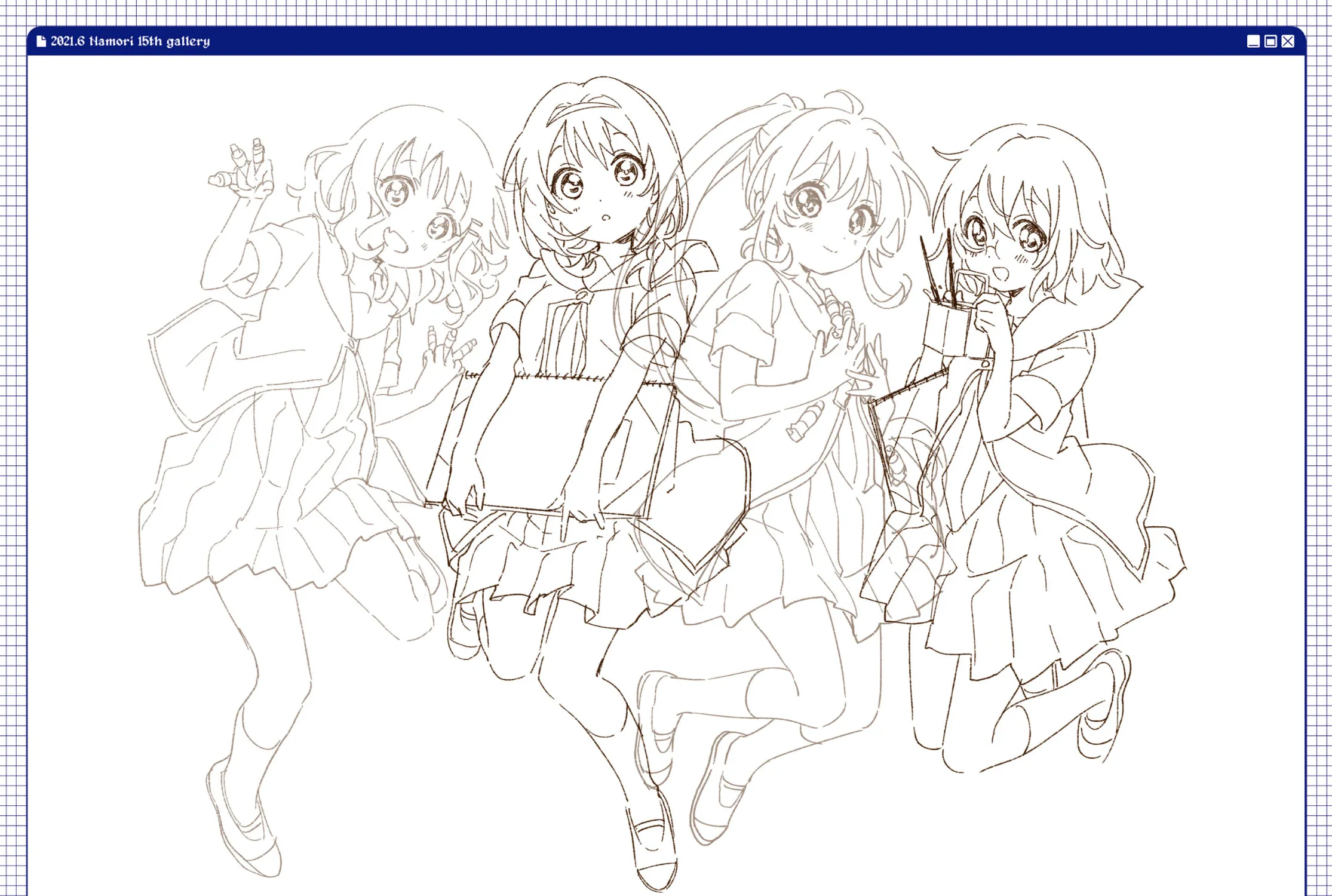 Yuru Yuri Chapter 198.6 page 15 - 