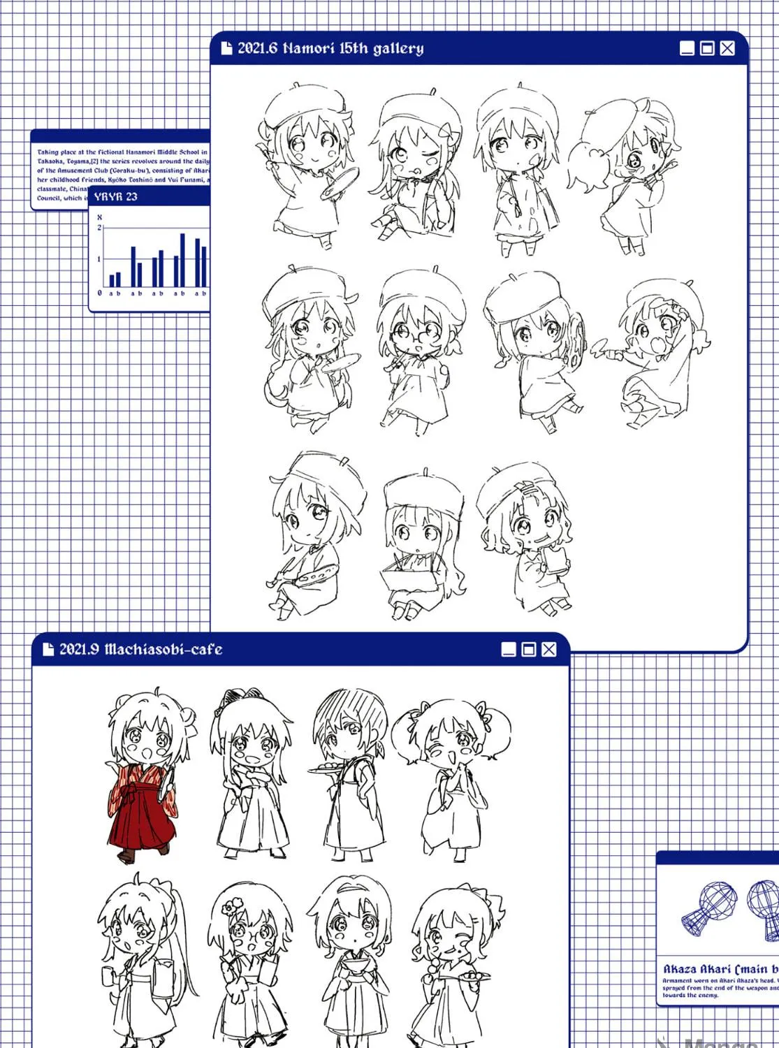 Yuru Yuri Chapter 198.6 page 17 - 