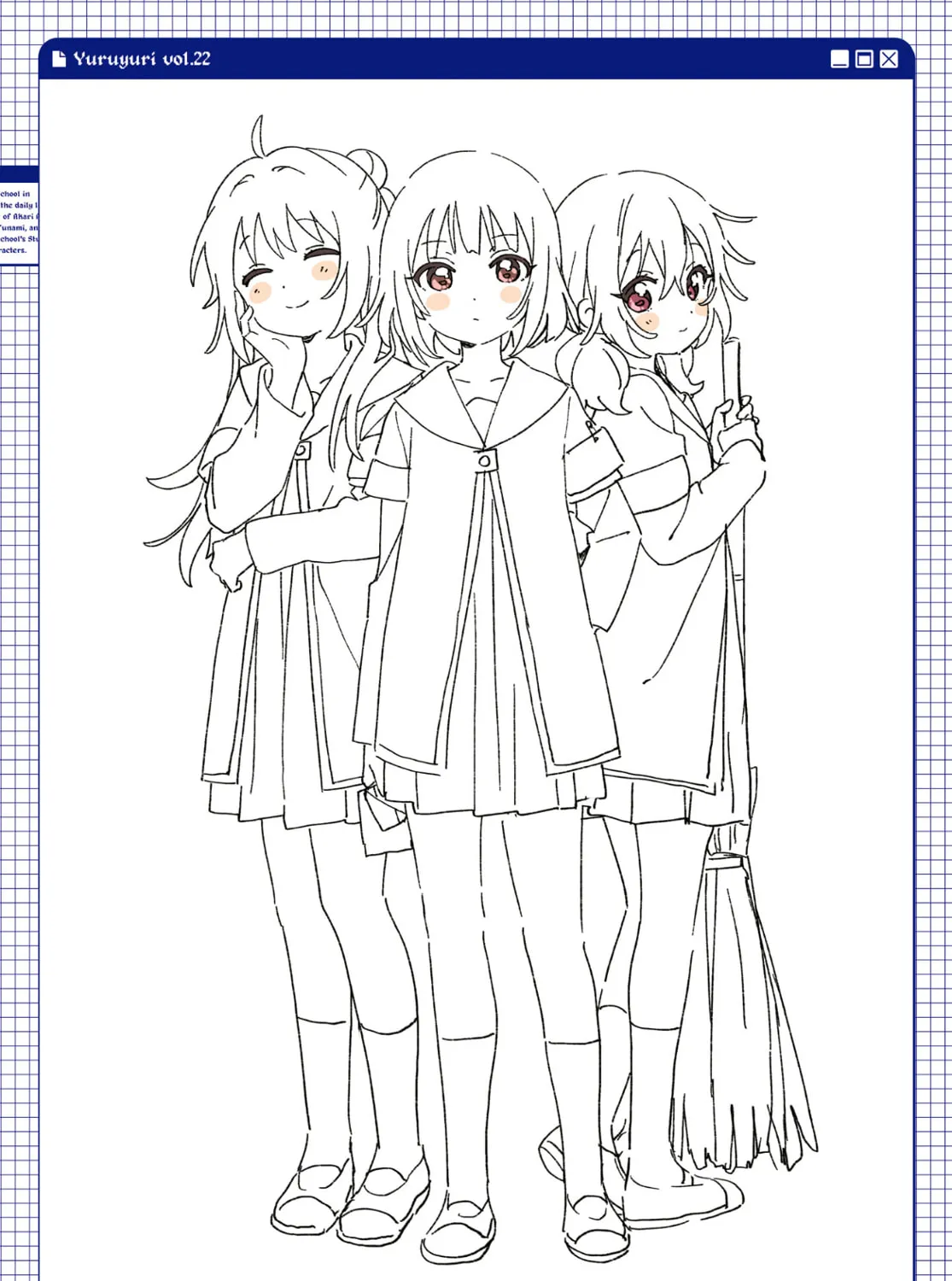 Yuru Yuri Chapter 198.6 page 21 - 