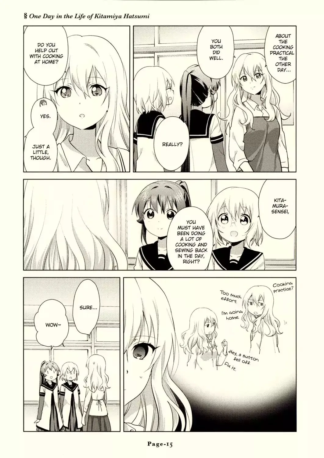 Yuru Yuri Chapter 2.1 page 16 - 