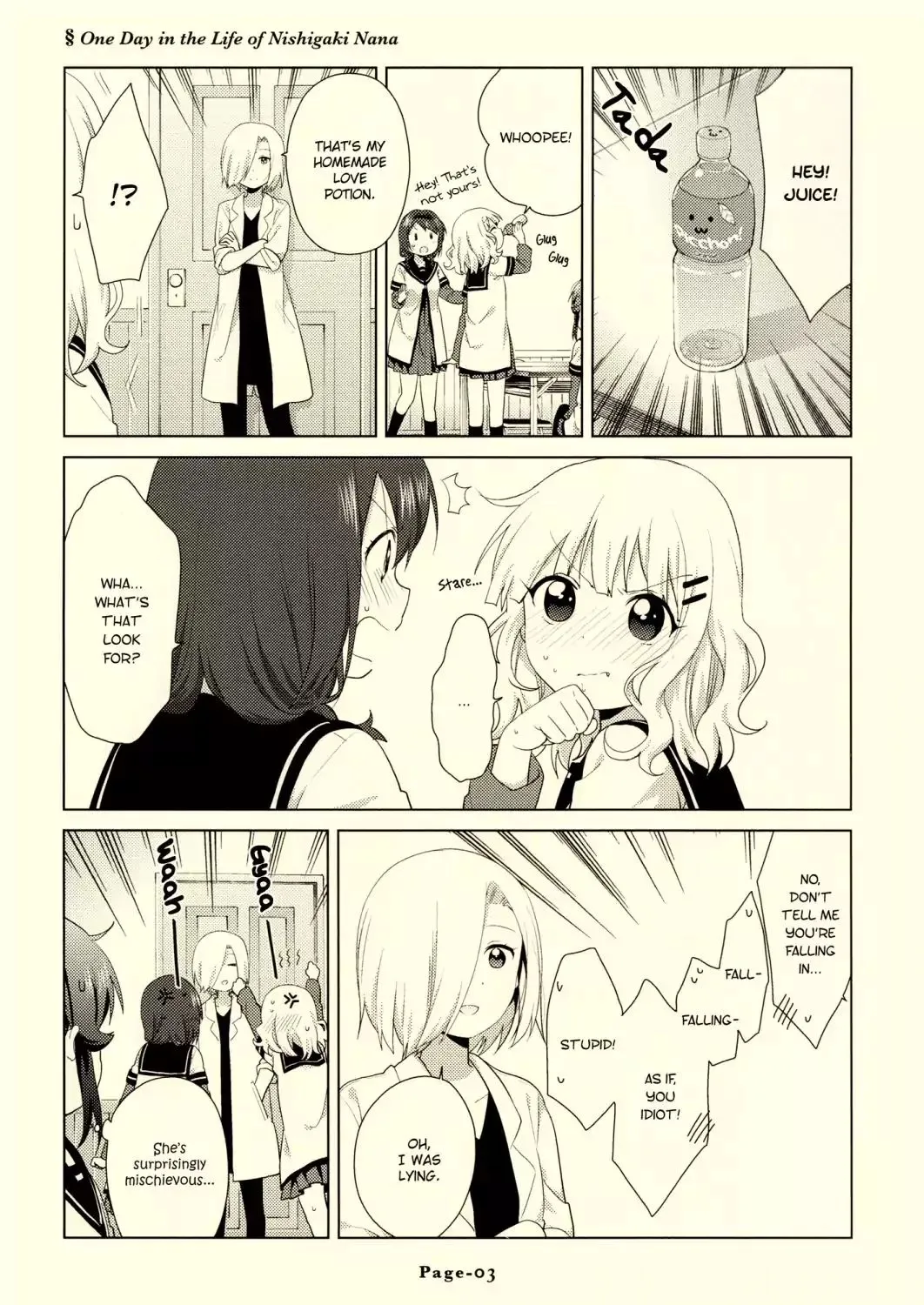 Yuru Yuri Chapter 2.1 page 4 - 