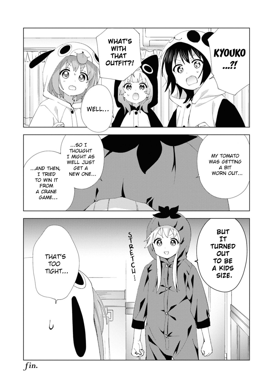 Yuru Yuri Chapter 208.6 page 18 - 
