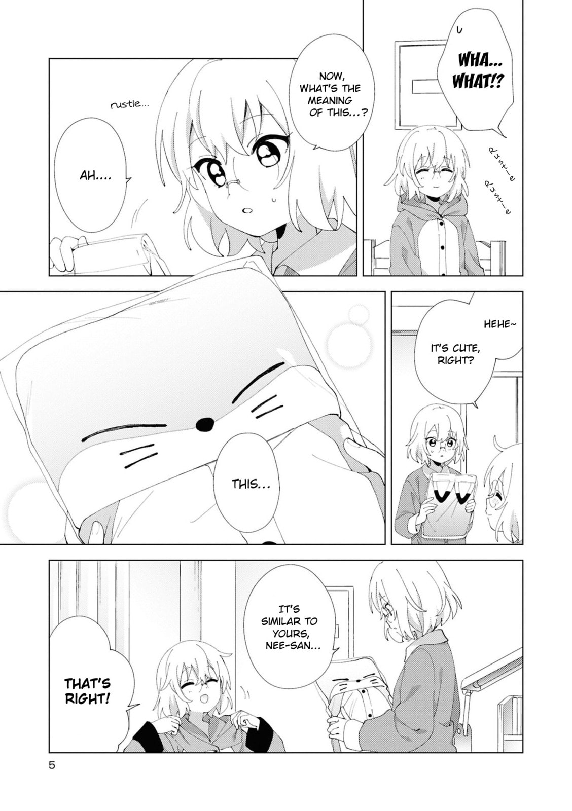 Yuru Yuri Chapter 208.6 page 5 - 