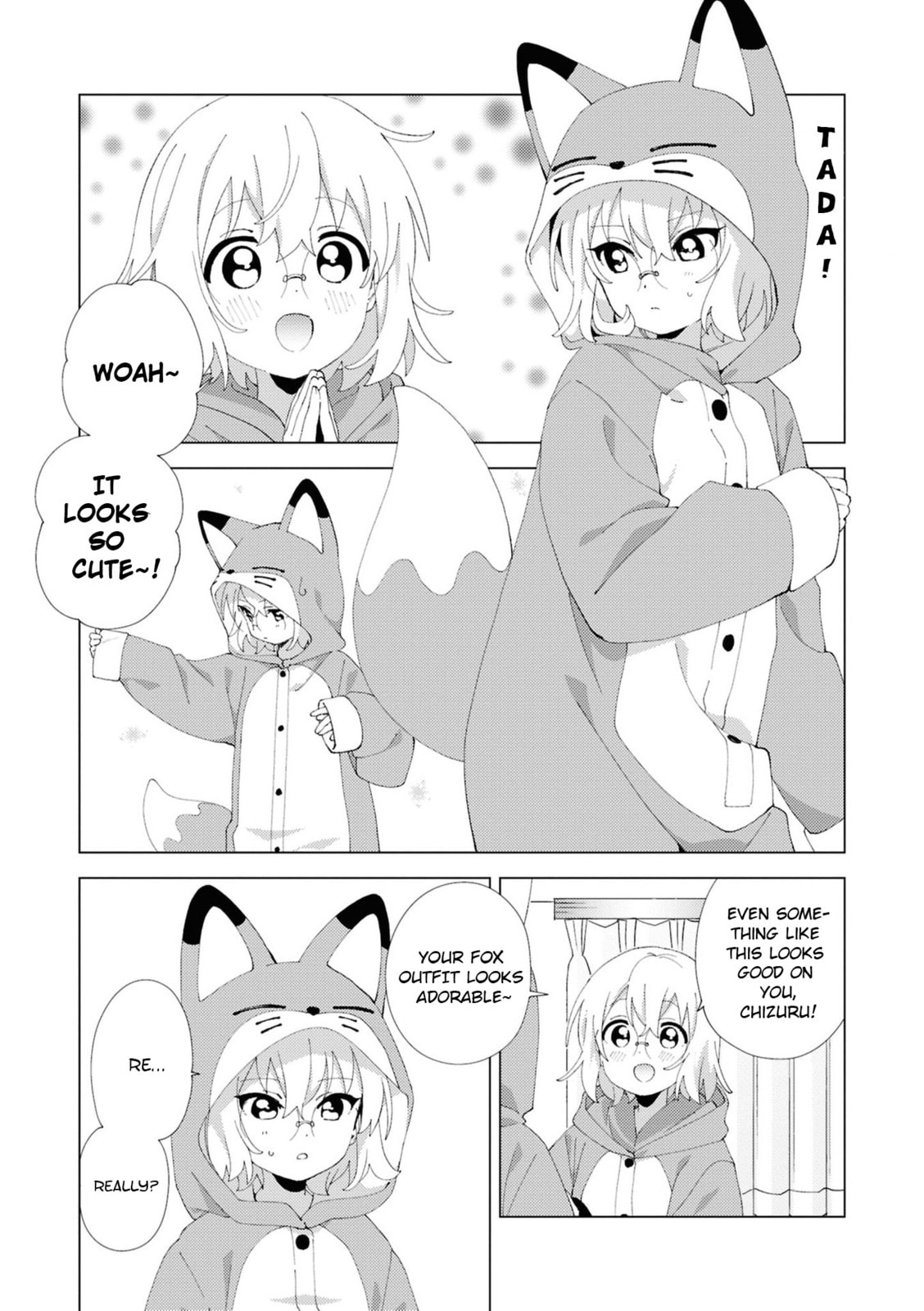 Yuru Yuri Chapter 208.6 page 7 - 