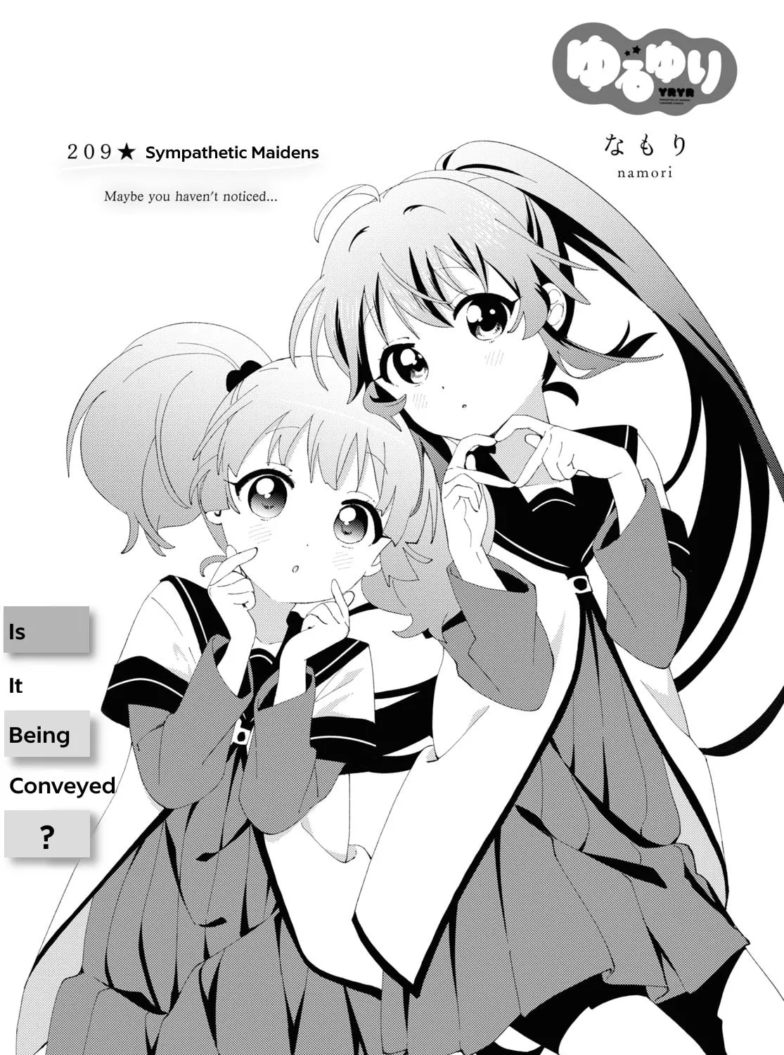 Yuru Yuri Chapter 209 page 1 - 
