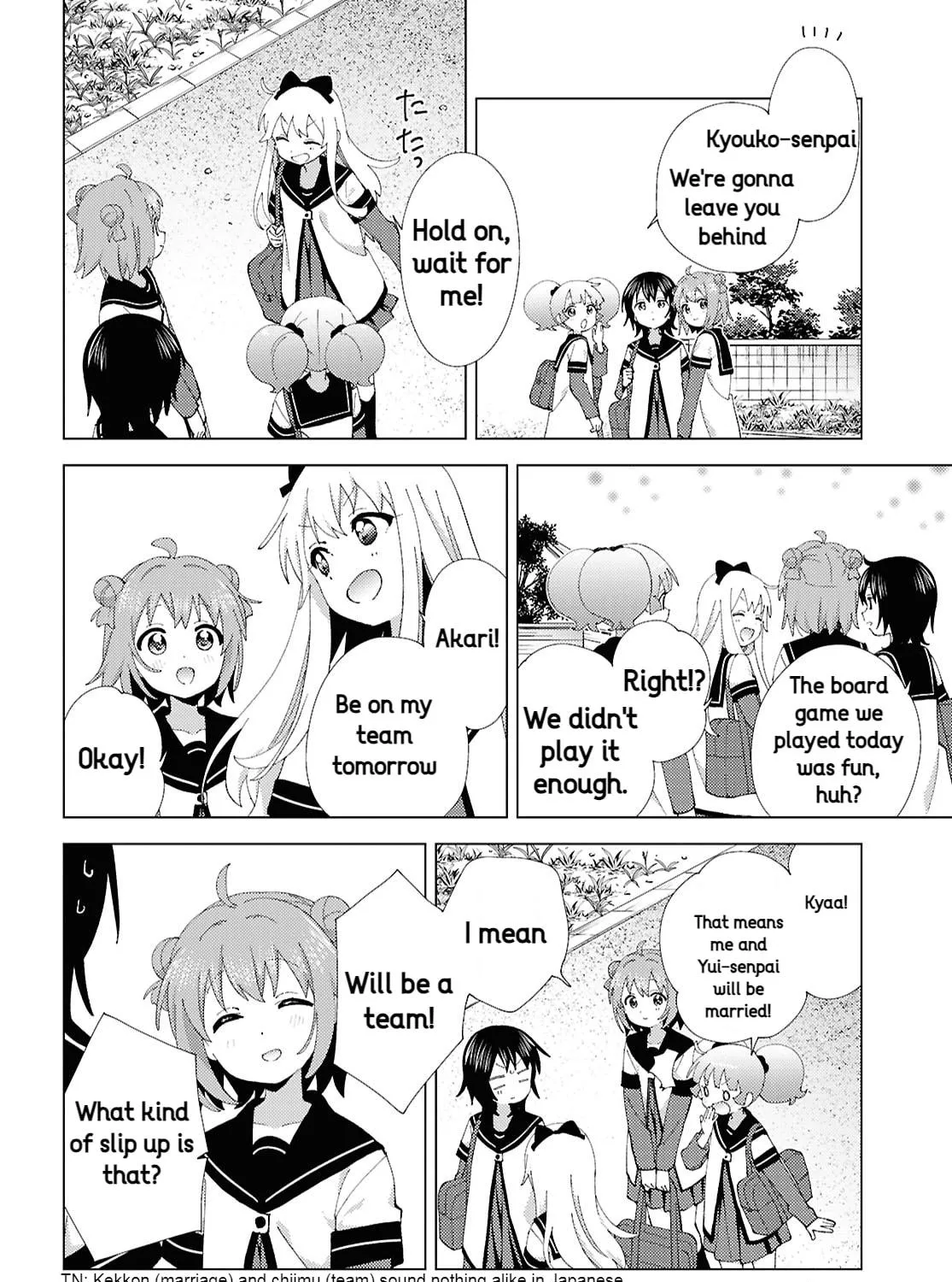 Yuru Yuri Chapter 216 page 19 - 