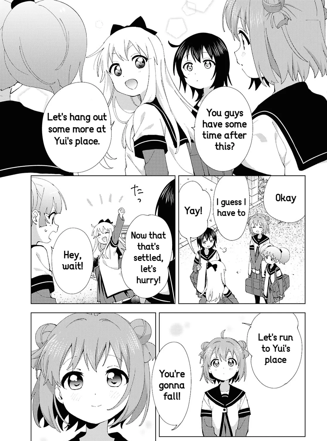 Yuru Yuri Chapter 216 page 21 - 