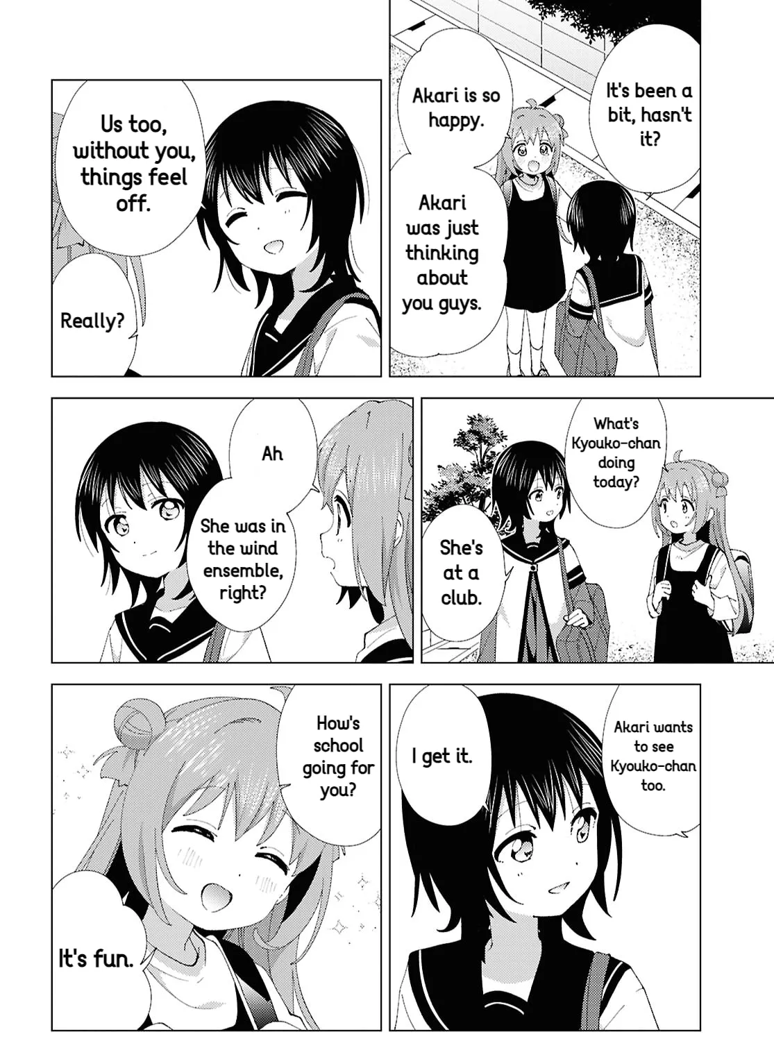 Yuru Yuri Chapter 216 page 7 - 