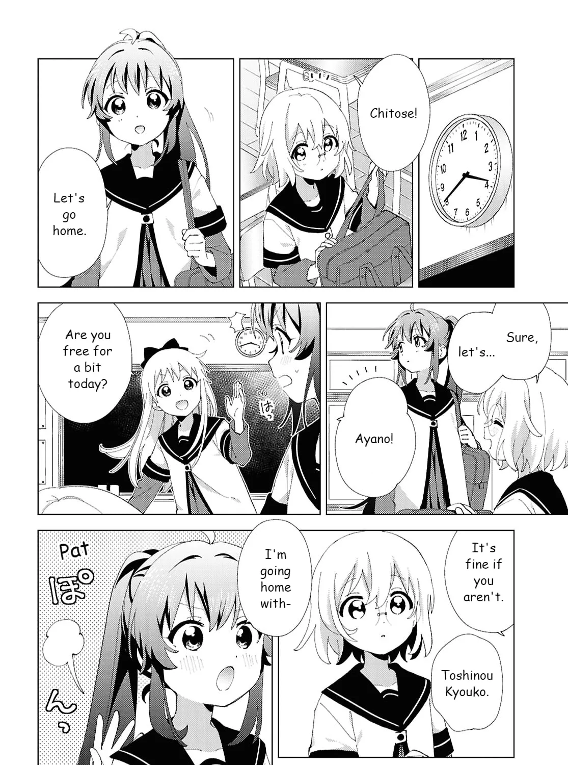 Yuru Yuri Chapter 218 page 3 - 