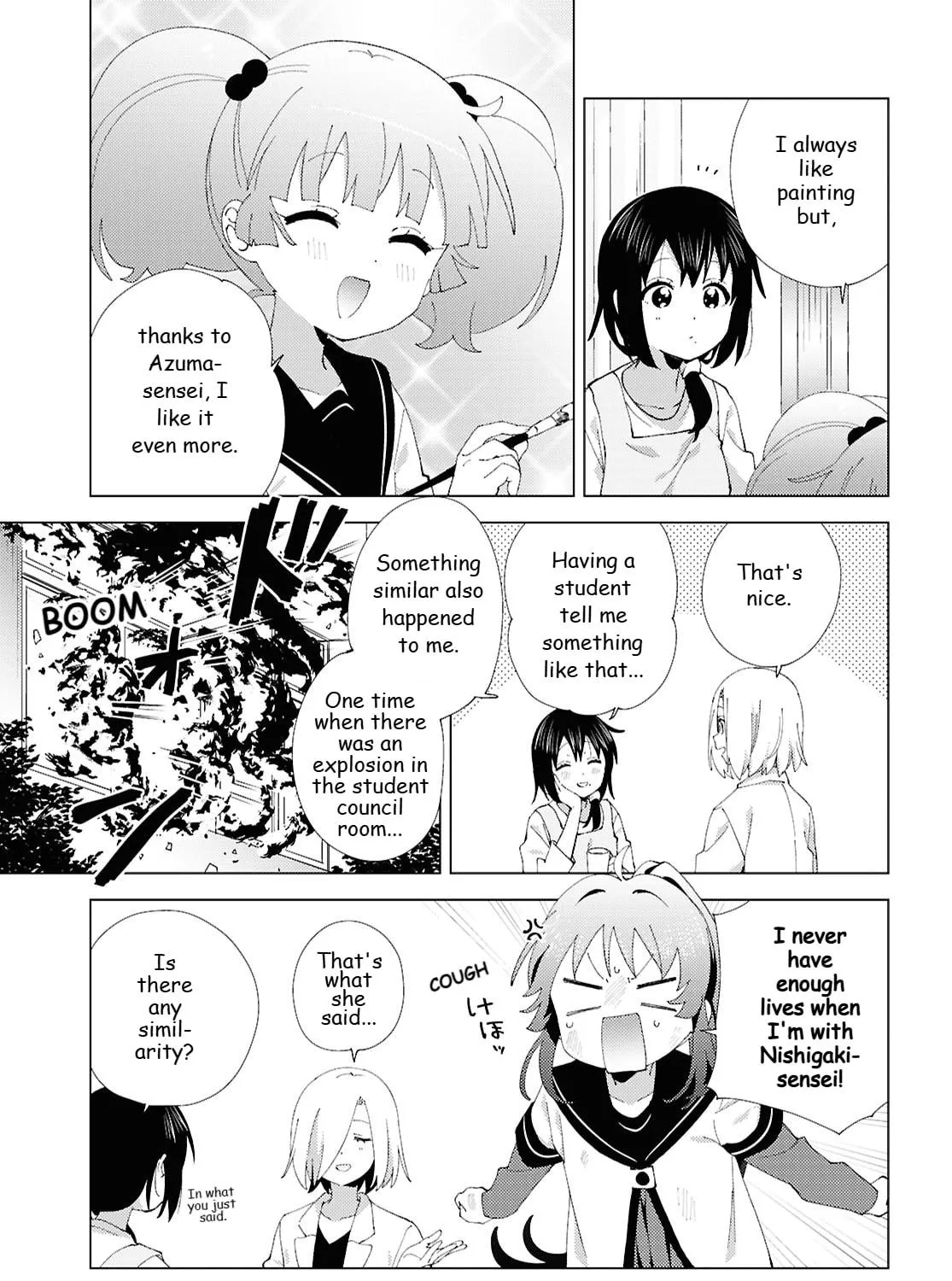 Yuru Yuri Chapter 221 page 9 - 