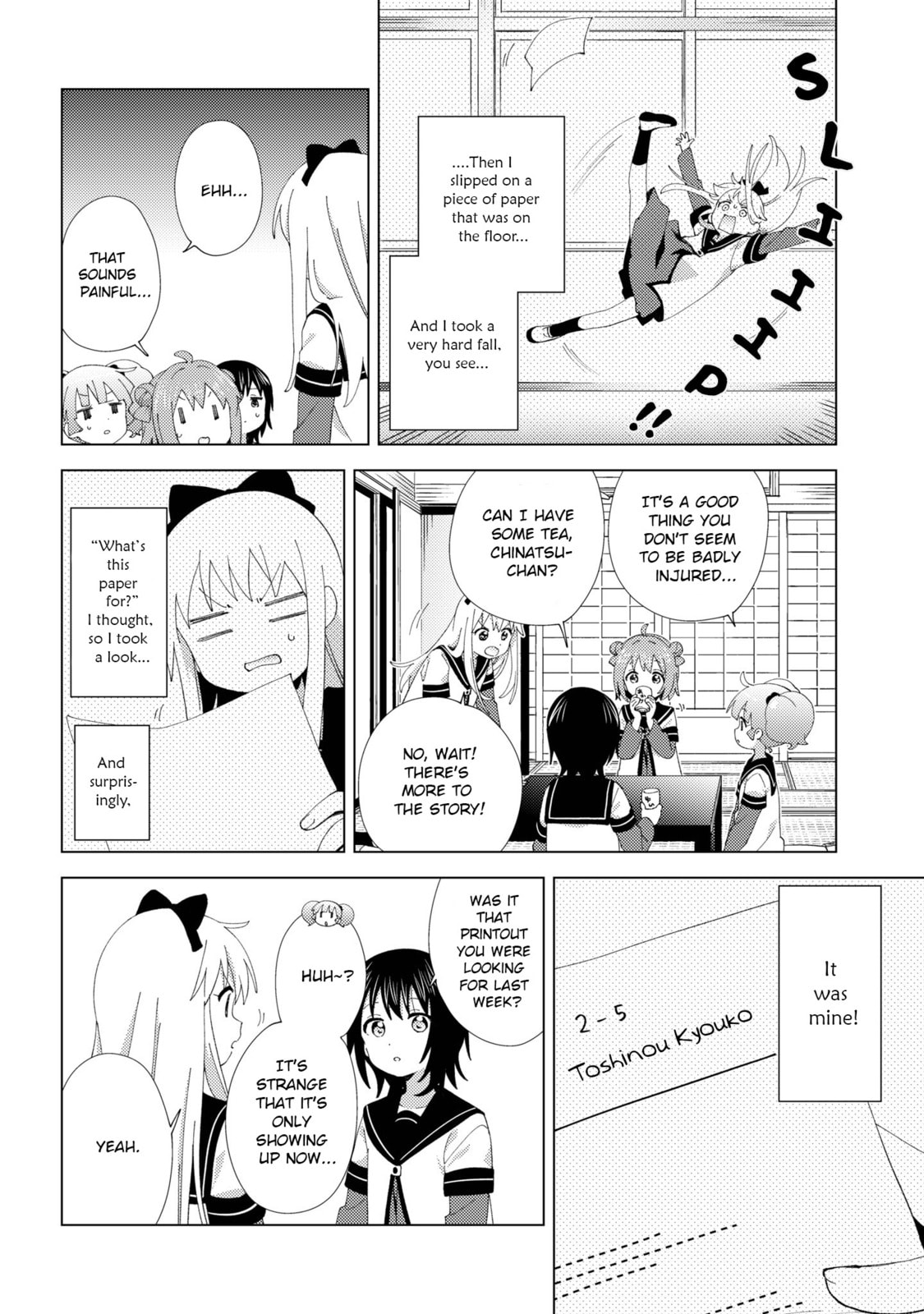 Yuru Yuri Chapter 228 page 4 - 