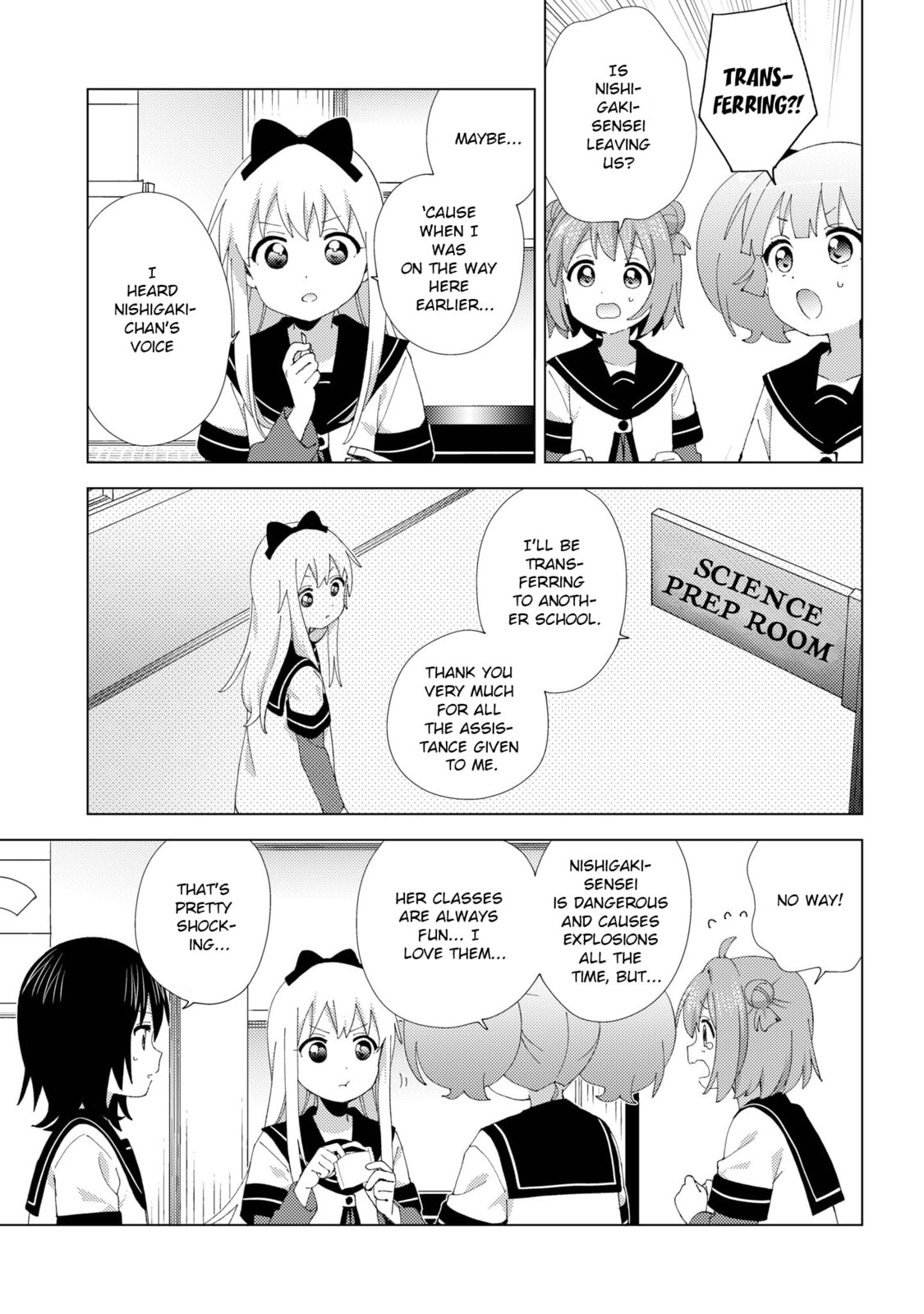 Yuru Yuri Chapter 228 page 7 - 