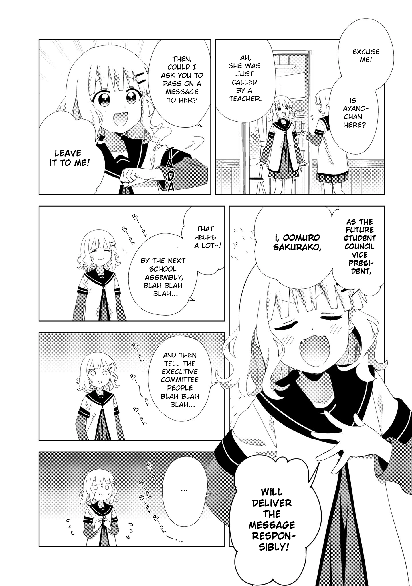 Yuru Yuri Chapter 234 page 3 - 