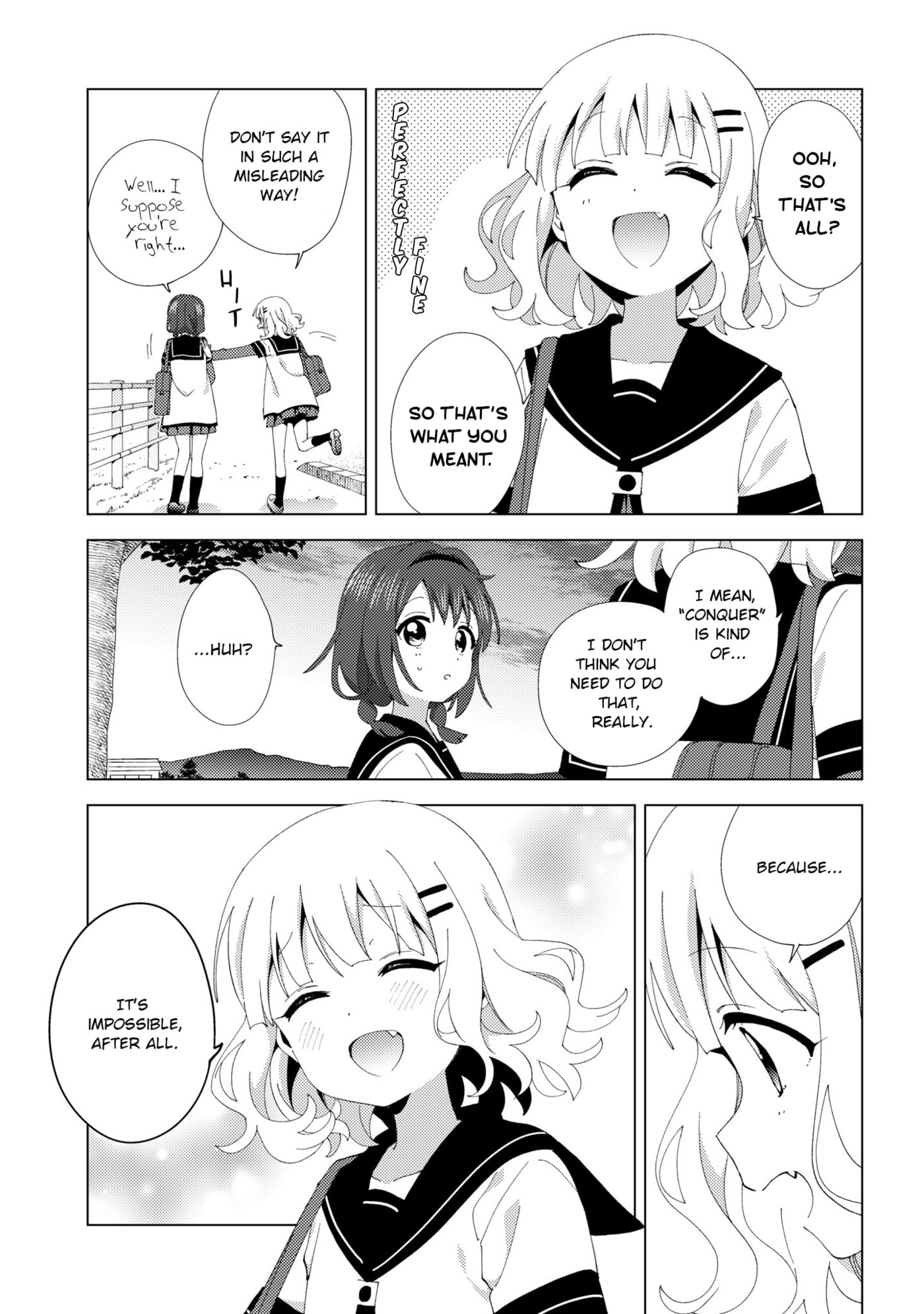 Yuru Yuri Chapter 235 page 9 - 