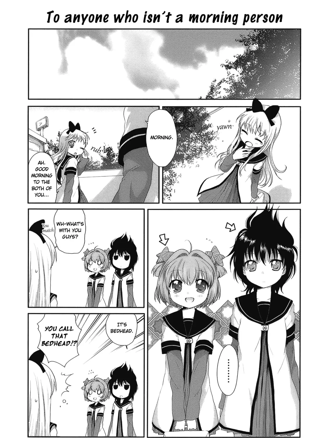 Yuru Yuri Chapter 3 page 1 - 