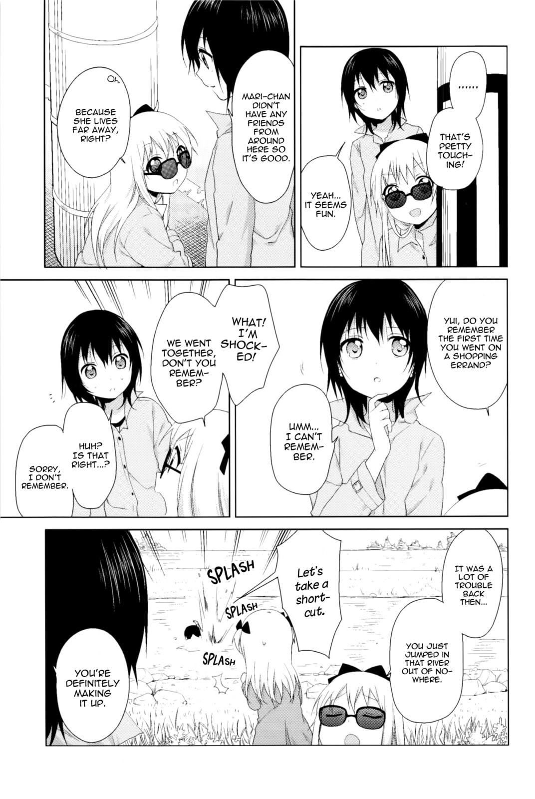 Yuruyuri (Colored) Chapter 0.3 page 8 - 