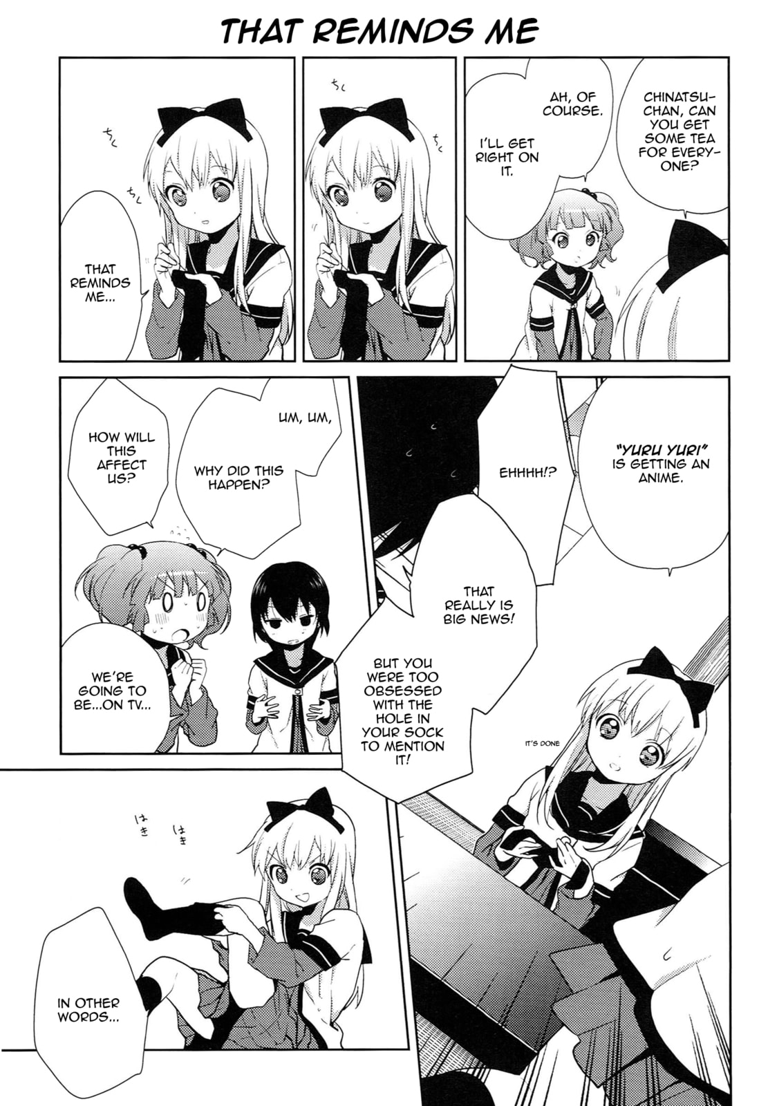 Yuruyuri (Colored) Chapter 0.9 page 3 - 