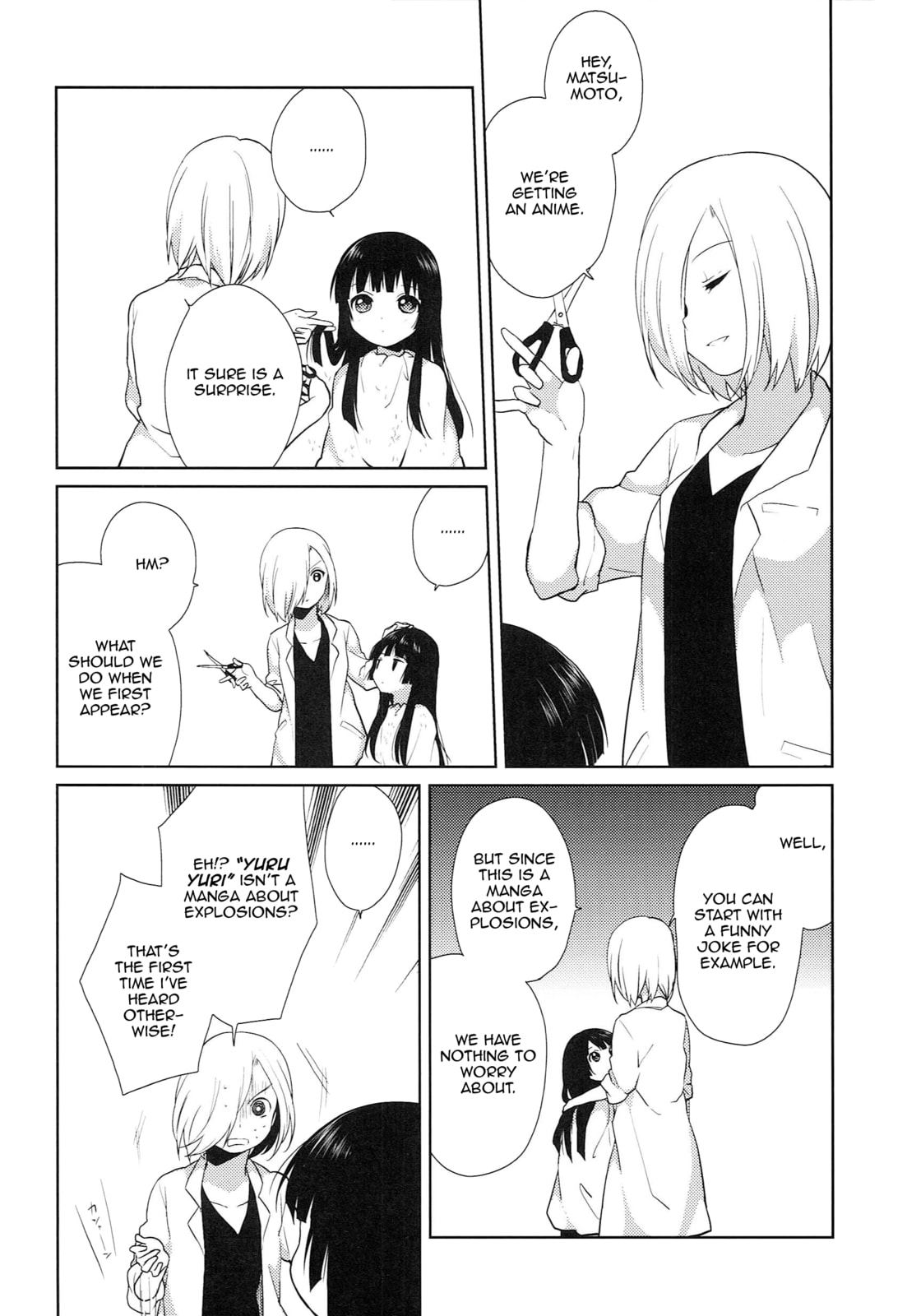 Yuruyuri (Colored) Chapter 0.9 page 8 - 