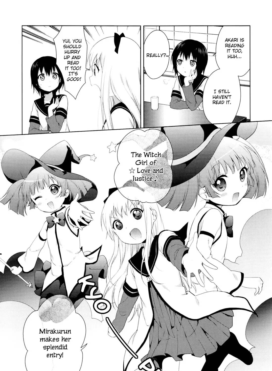 Yuruyuri (Colored) Chapter 1.6 page 17 - 