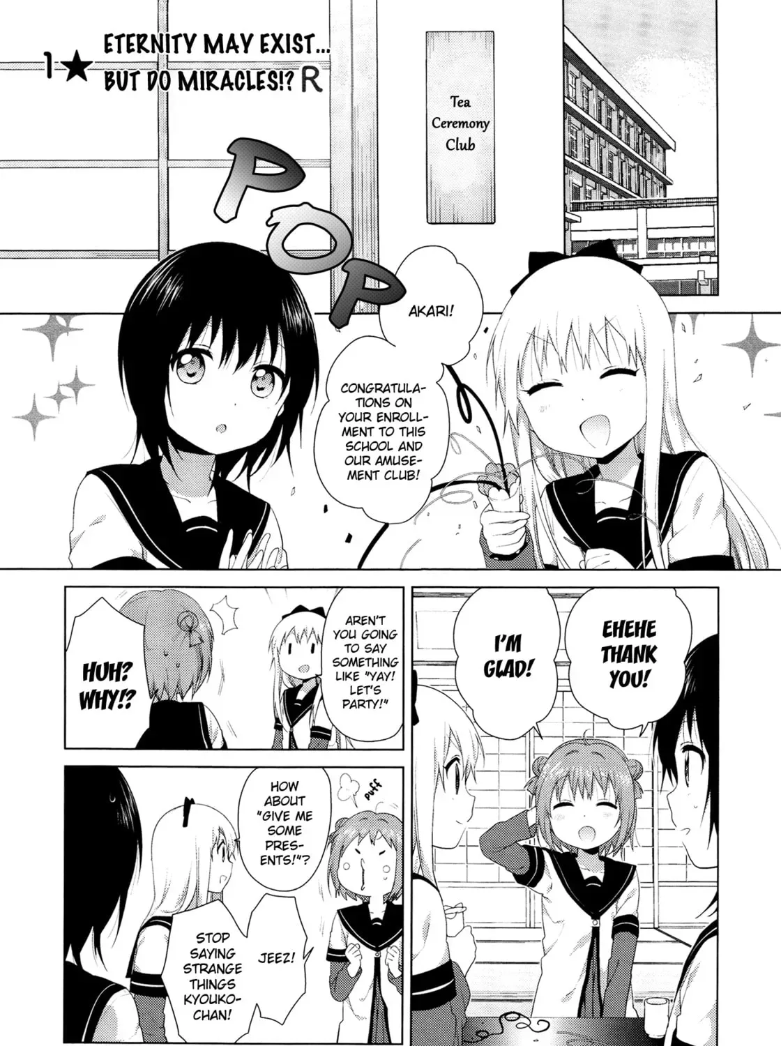 Yuruyuri (Colored) Chapter 1.6 page 3 - 