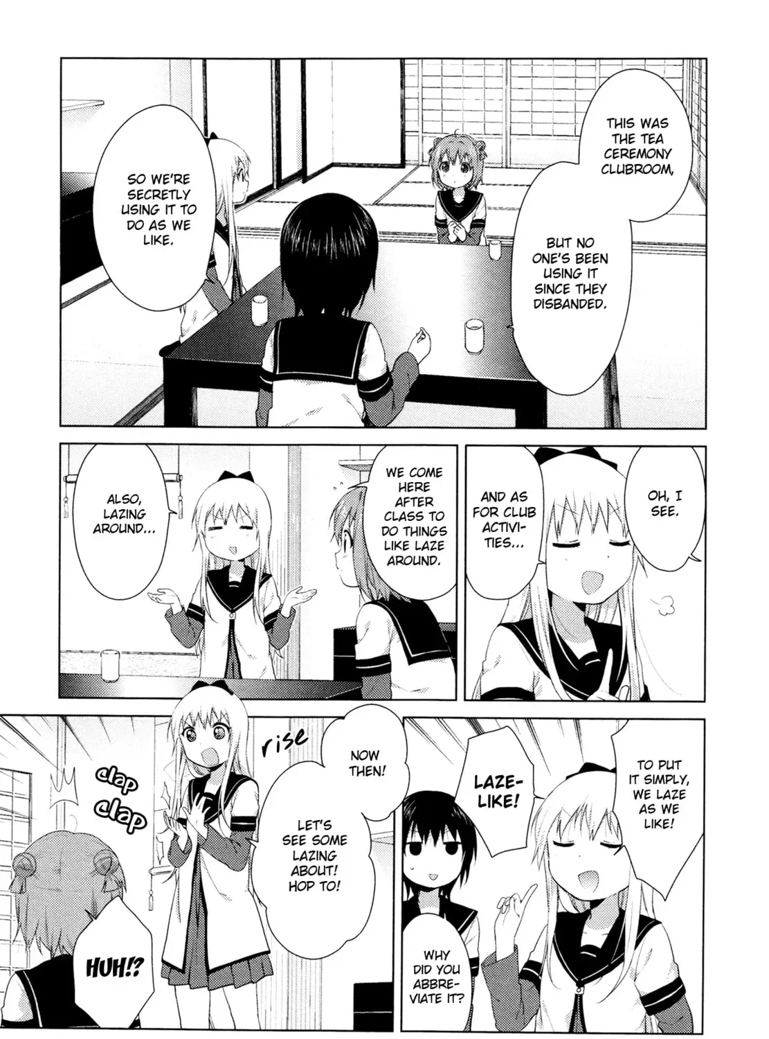 Yuruyuri (Colored) Chapter 1.6 page 7 - 
