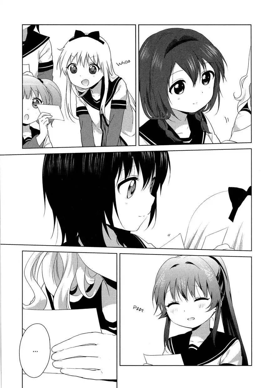 Yuruyuri (Colored) Chapter 1.8 page 14 - 