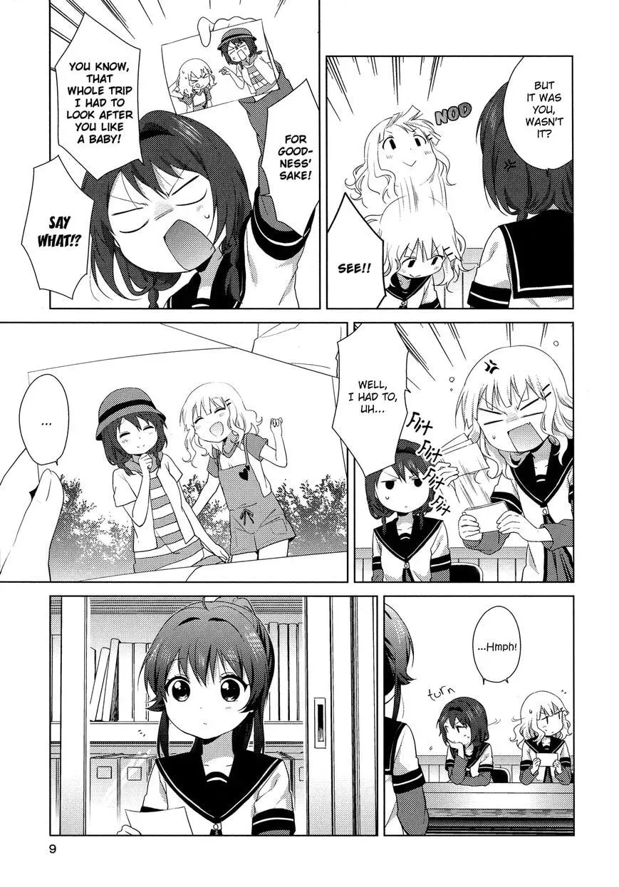 Yuruyuri (Colored) Chapter 1.8 page 10 - 