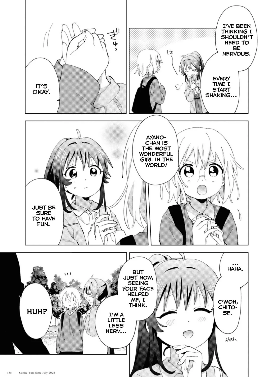 Yuruyuri (Colored) Chapter 186 page 9 - 
