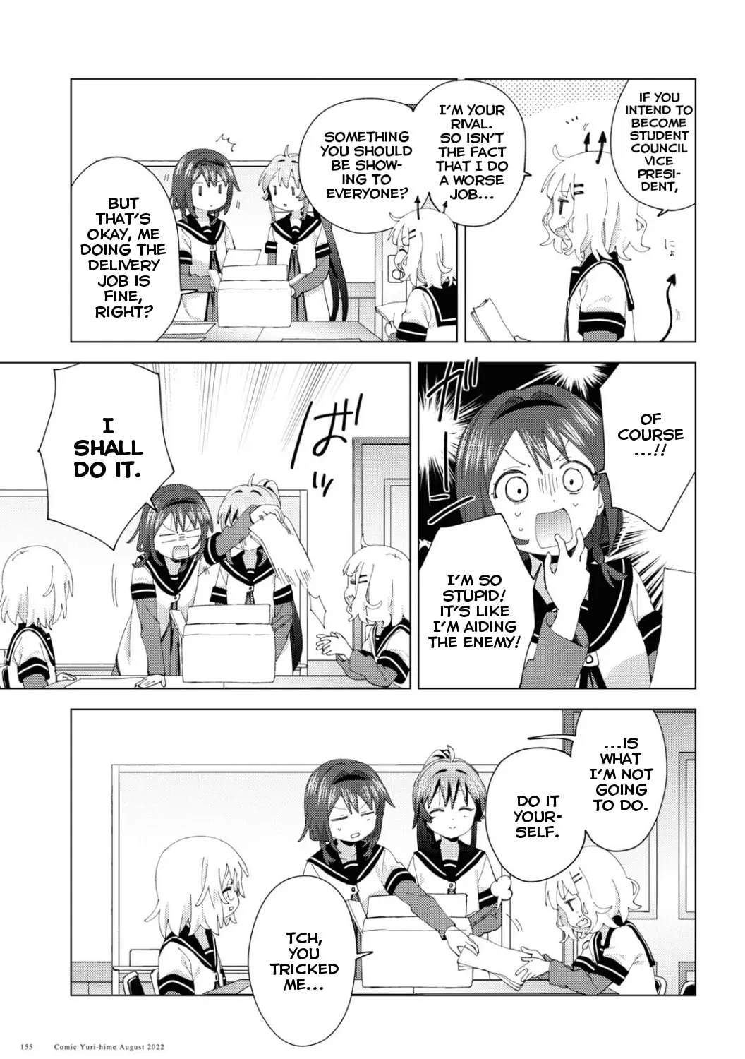 Yuruyuri (Colored) Chapter 187 page 13 - 