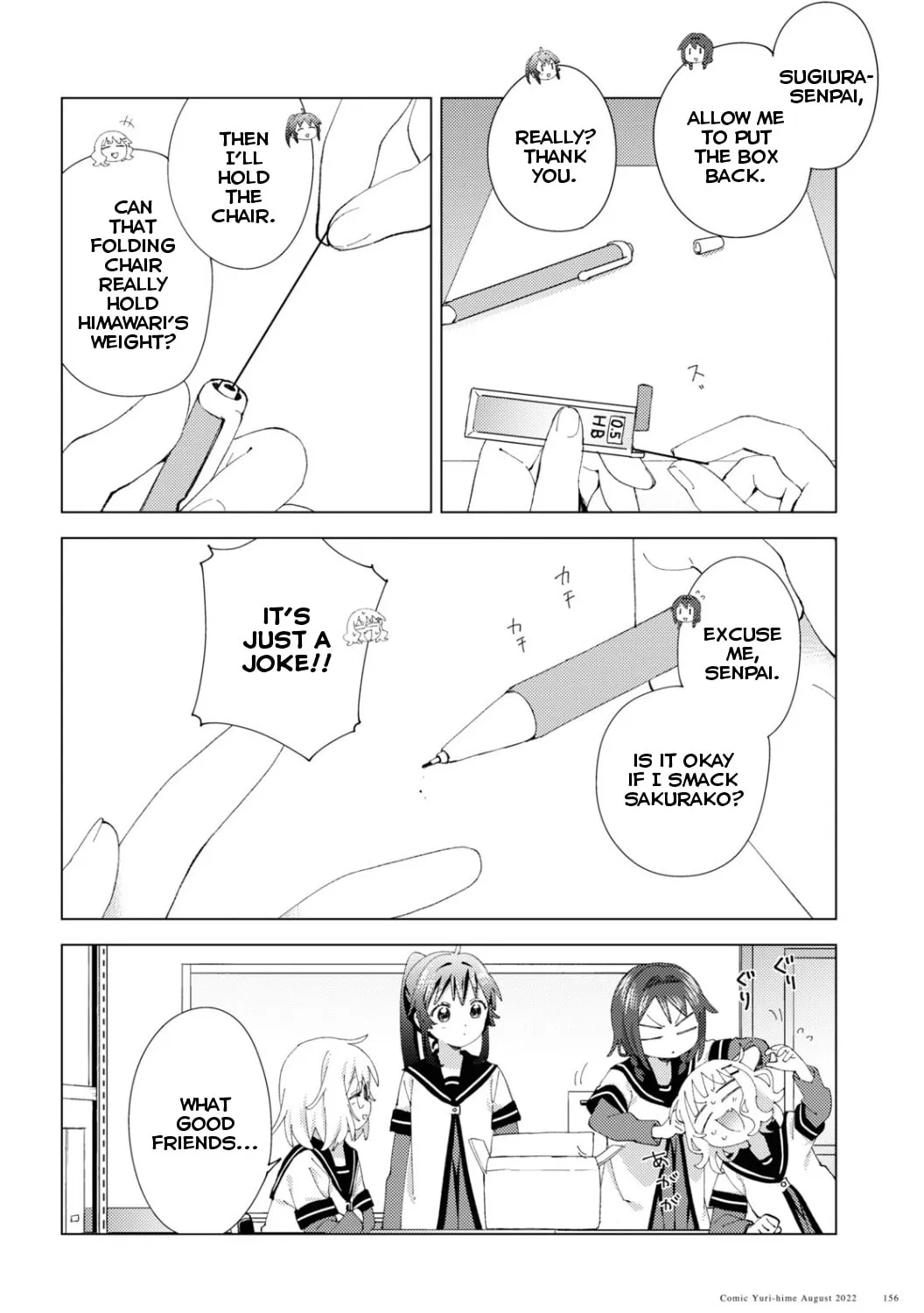 Yuruyuri (Colored) Chapter 187 page 15 - 