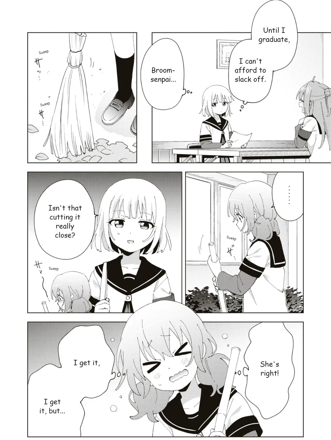 Yuruyuri (Colored) Chapter 188.6 page 19 - 