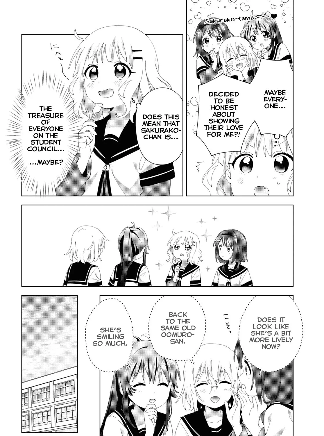 Yuruyuri (Colored) Chapter 192 page 19 - 