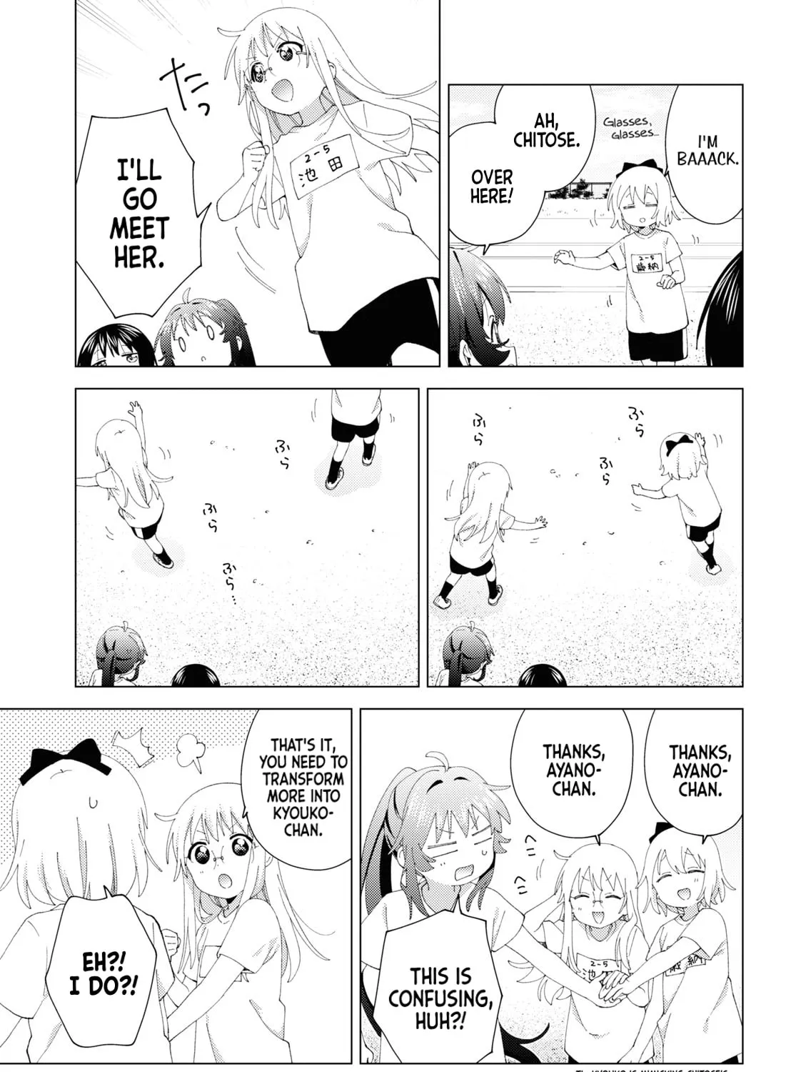 Yuruyuri (Colored) Chapter 198 page 9 - 
