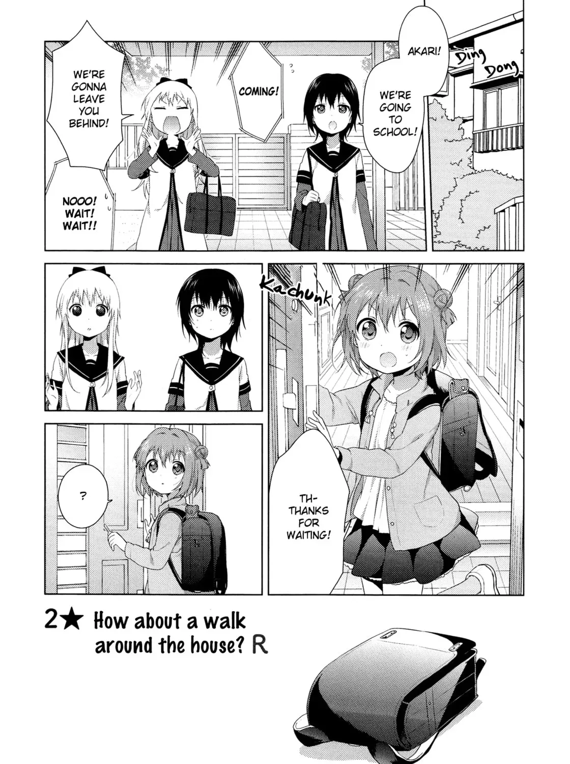 Yuruyuri (Colored) Chapter 2.5 page 3 - 