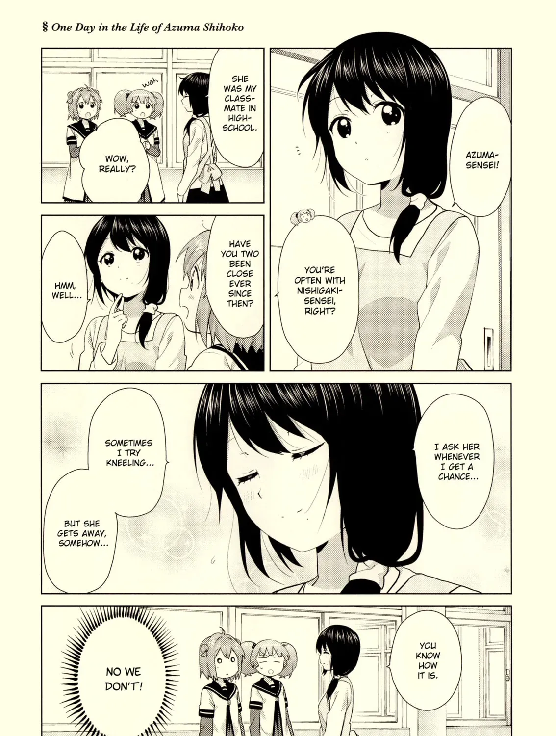 Yuruyuri (Colored) Chapter 2.7 page 15 - 