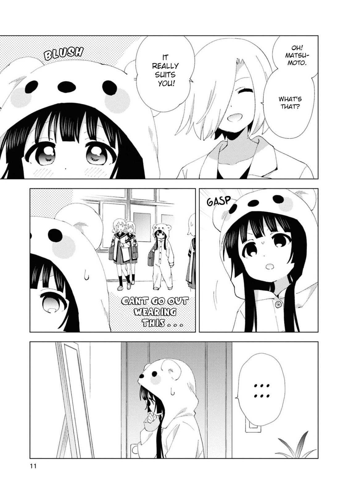 Yuruyuri (Colored) Chapter 208.6 page 11 - 