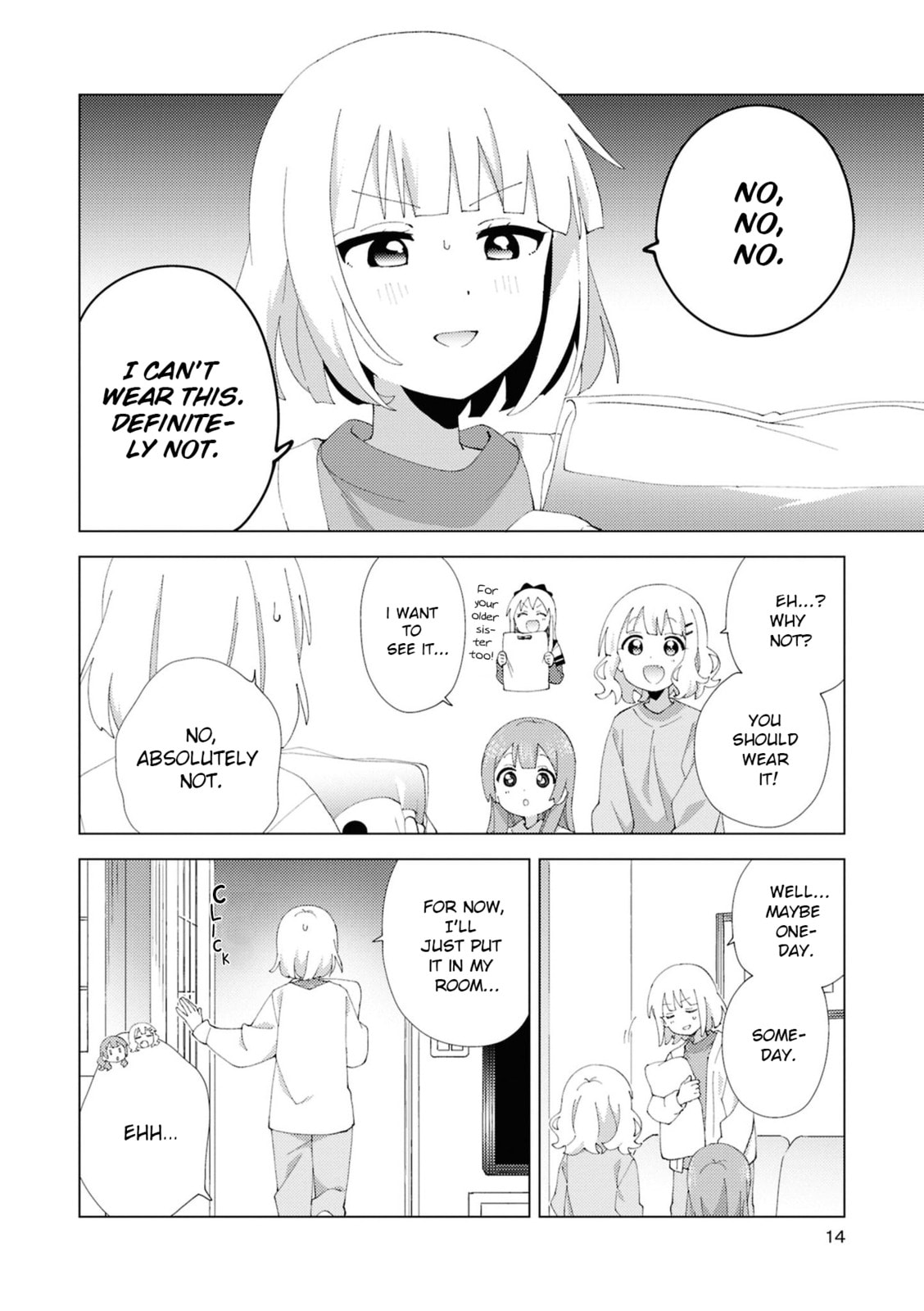 Yuruyuri (Colored) Chapter 208.6 page 14 - 