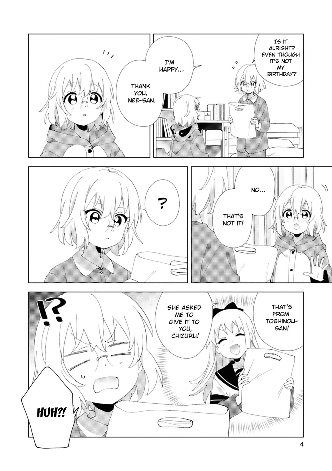 Yuruyuri (Colored) Chapter 208.6 page 4 - 