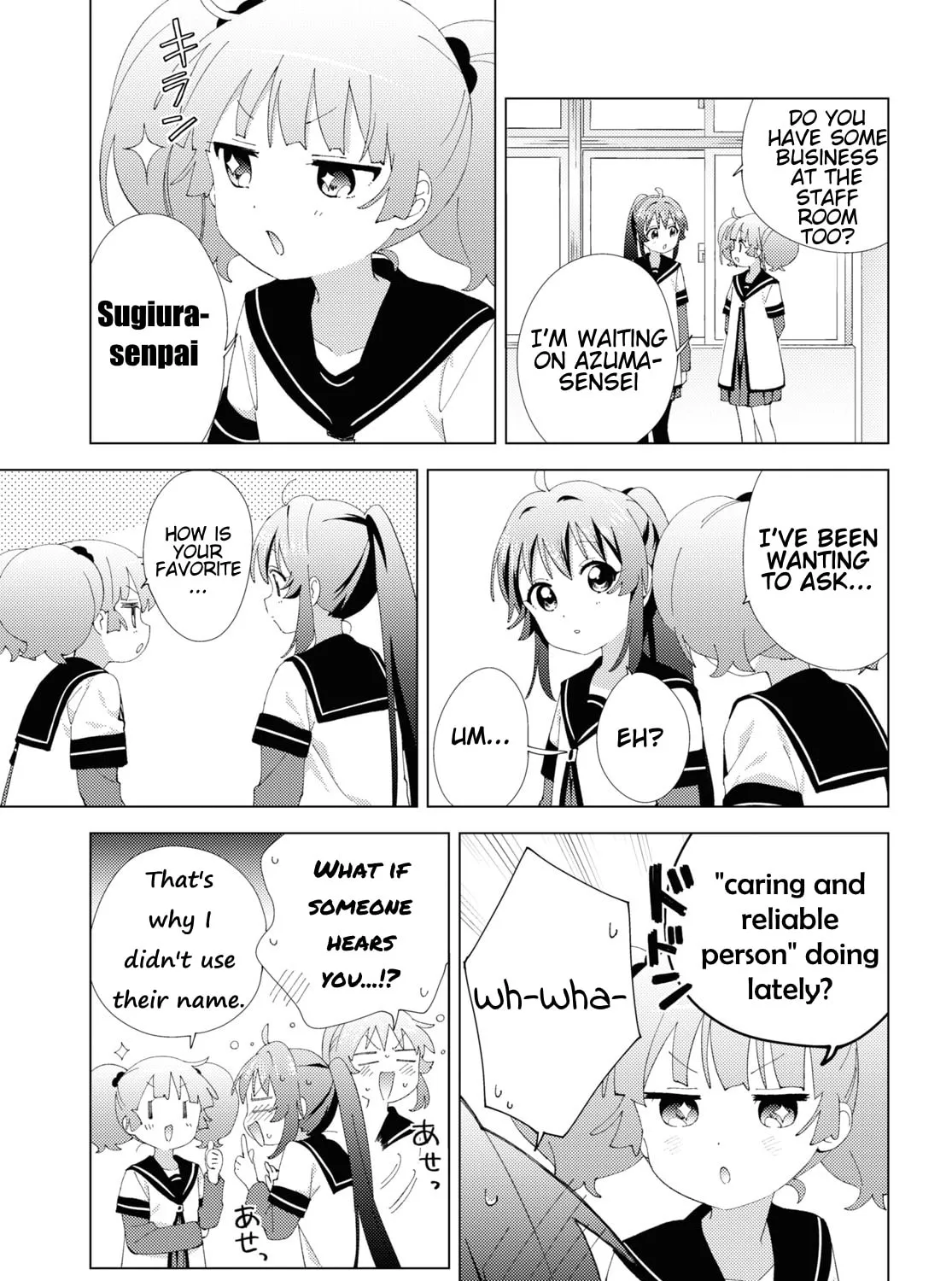 Yuruyuri (Colored) Chapter 209 page 5 - 
