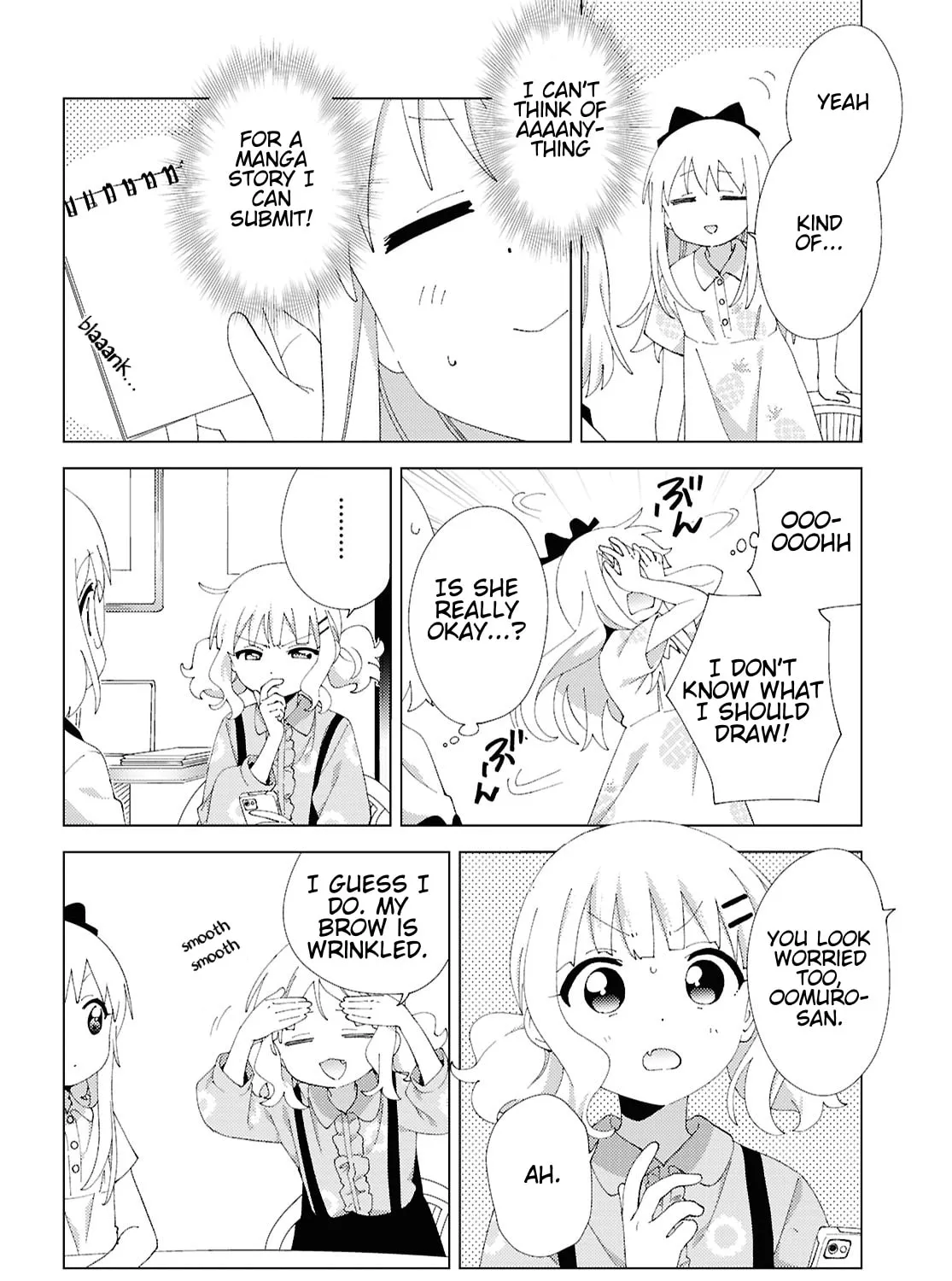 Yuruyuri (Colored) Chapter 213 page 7 - 