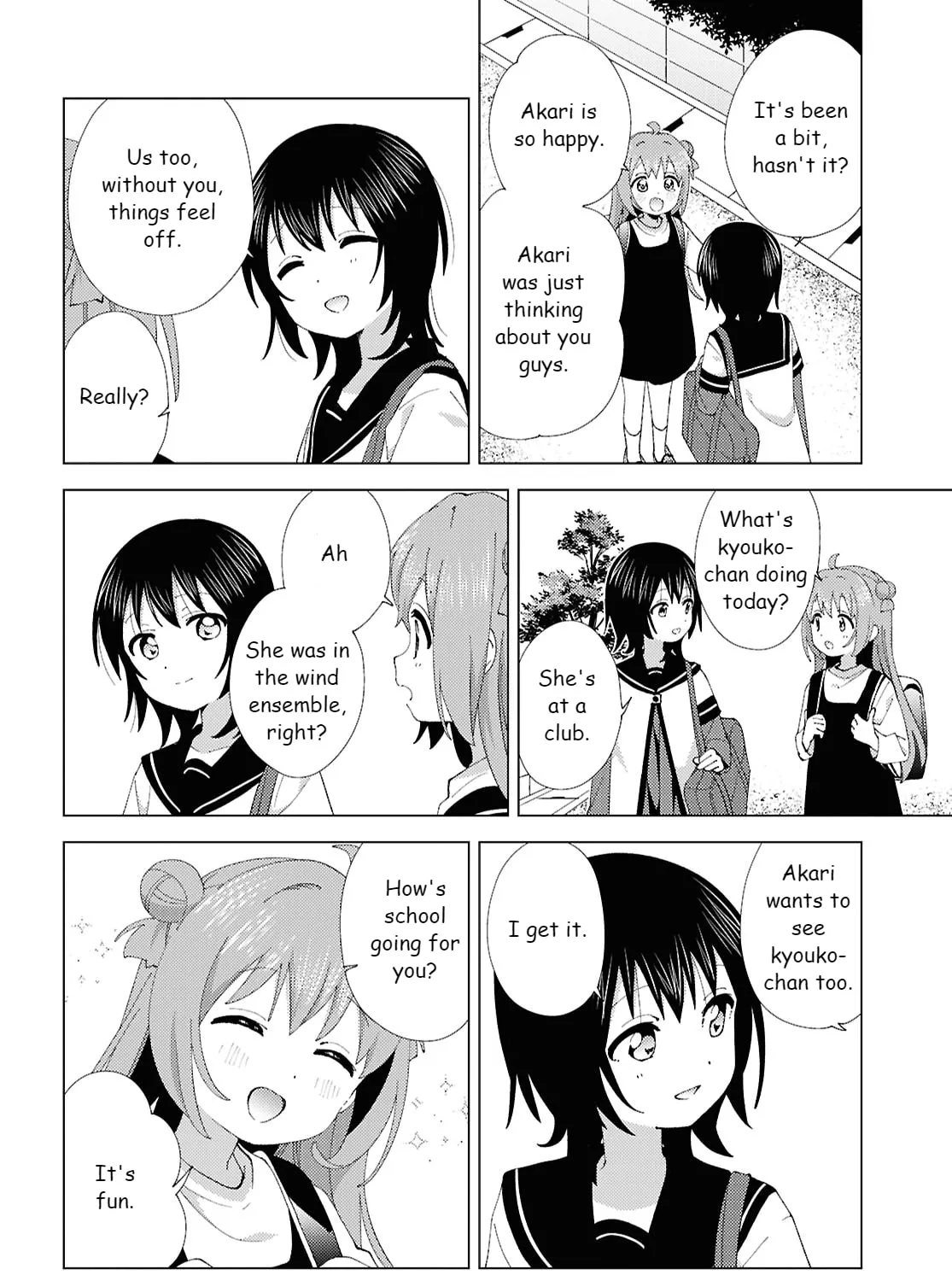 Yuruyuri (Colored) Chapter 216 page 7 - 