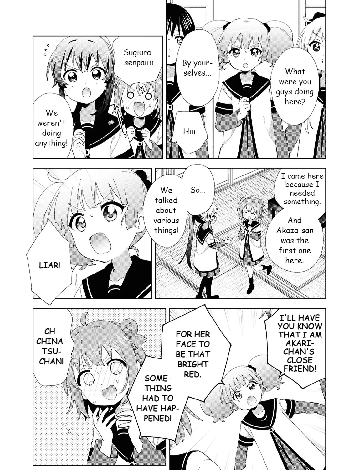 Yuruyuri (Colored) Chapter 217 page 21 - 