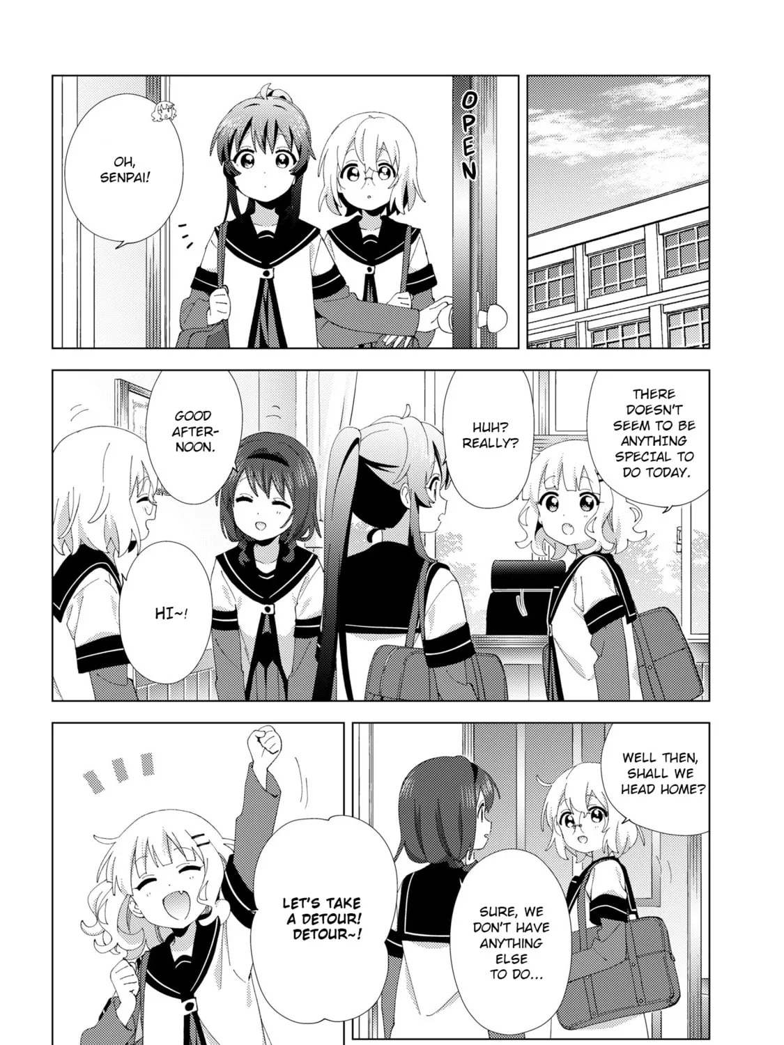 Yuruyuri (Colored) Chapter 227 page 3 - 