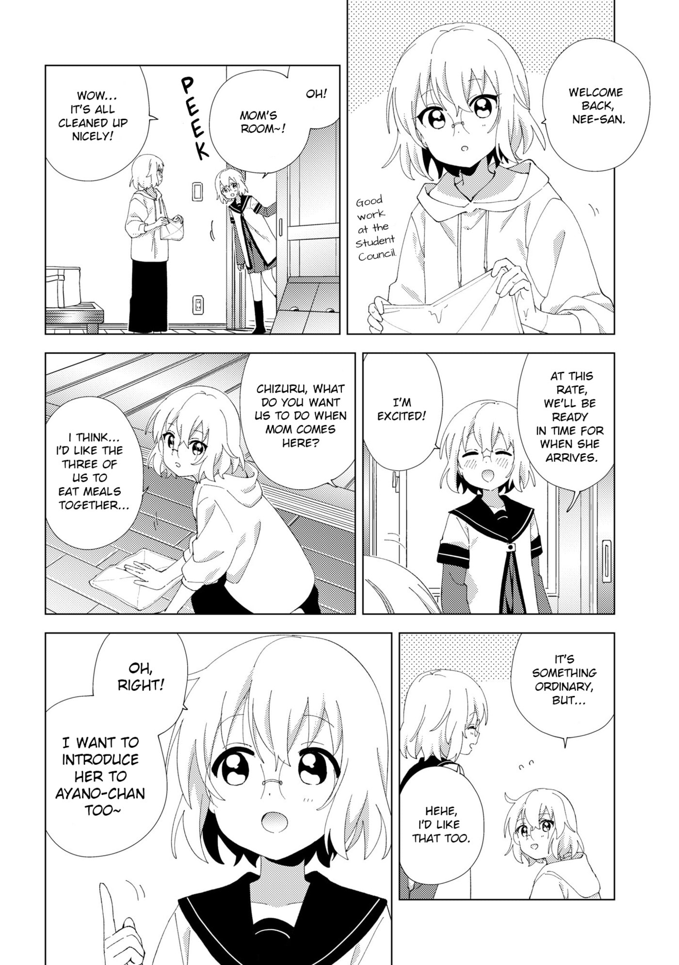 Yuruyuri (Colored) Chapter 232 page 4 - 